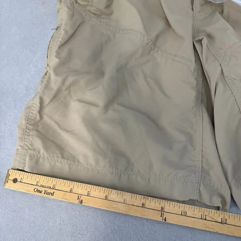 The North Face Shorts Men's 36 Khaki Hiking Shorts Outdoor Gear Gorpcore